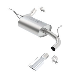 Borla 12-16 Jeep Wrangler 3.6L AT/MT 4WD Single Right Rear Exit Touring Exhaust (rear section only) 11818