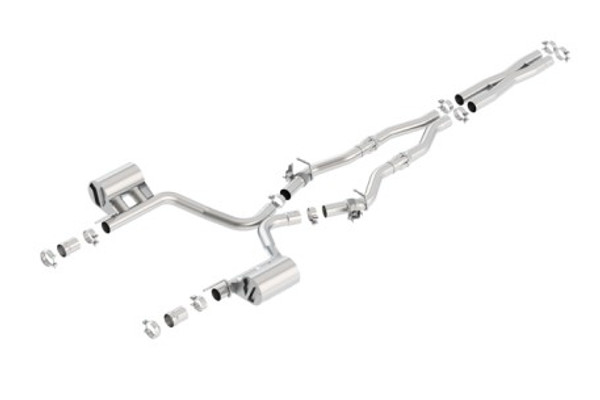Borla 16-17 Dodge Challenger R/T 5.7L MT/AT ATAK Catback Exhaust (w/MDS Valves ONLY) 140714