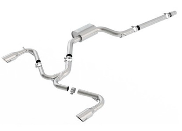 Borla 15-17 Volkswagen GTI (MK7) 2.0T AT/MT SS S-Type Catback Exhaust w/Stainless Brushed Tips 140750SB