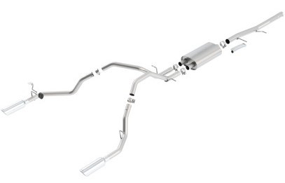 Borla 09-11 Chevrolet Silverado / 09-11 GMC Sierra S-Type SS Catback Exhaust 140429