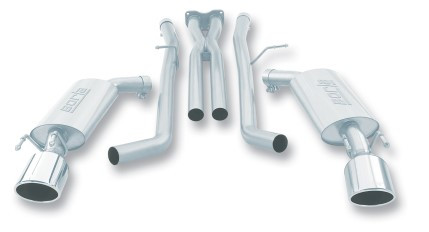 Borla 05-06 Pontiac GTO Coupe 2dr 6.0L 8cyl AT/MT 4spd/6spd RWD SS Catback Exhaust w/ inXin Pipe 140165