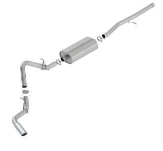 Borla 2019 Silv/Sierra C/B Exh Touring 1500 5.3L V8 AT 2&4WD EC STB(78.8) CC SB(69.3) 147.4 WB 140793