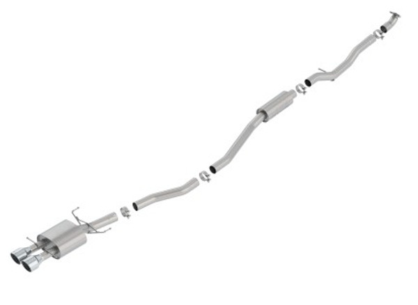 Borla 17-19 Honda Civic SI Sedan 1.5L Turbo MT FWD 4DR Catback S-TYPE 140803