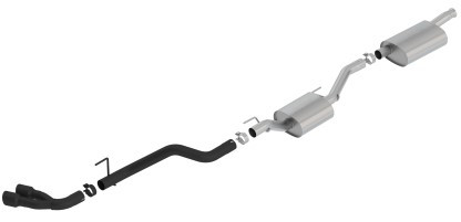 Borla 2020 Jeep Gladiator JT 3.6L V6 AWD Touring Catback w/ Dual Black Tips 140811CB