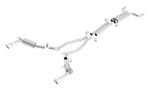 Borla 14-15 Chevy Camaro SS / ZL1 SS Single Catback Exhaust System w/ Single Rear Exit 1014036