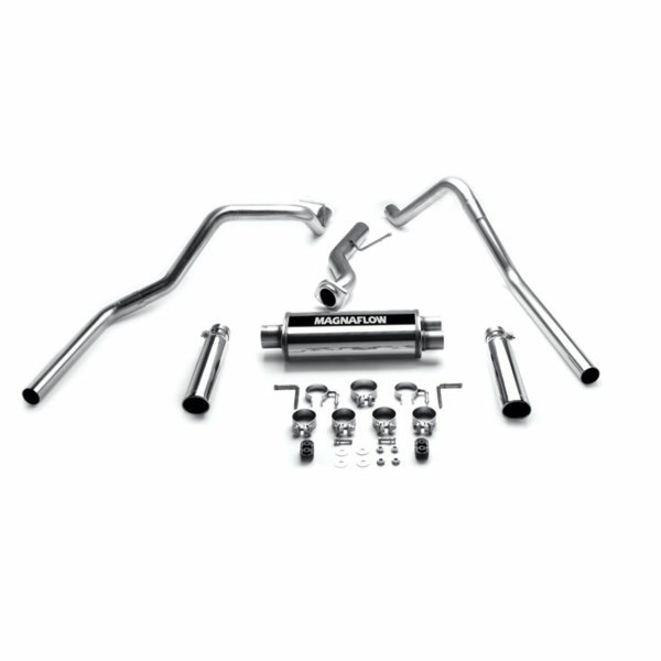 MagnaFlow 99-02 Chevrolet Silverado/GMC Sierra 4.8L/5 Standard Cab Dual Performance Exhaust System 15753