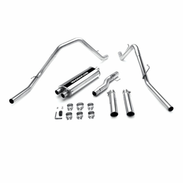 MagnaFlow 02-03 Dodge Ram 1500 Dual Rear Exit Stainless Performance Exhaust System 15813