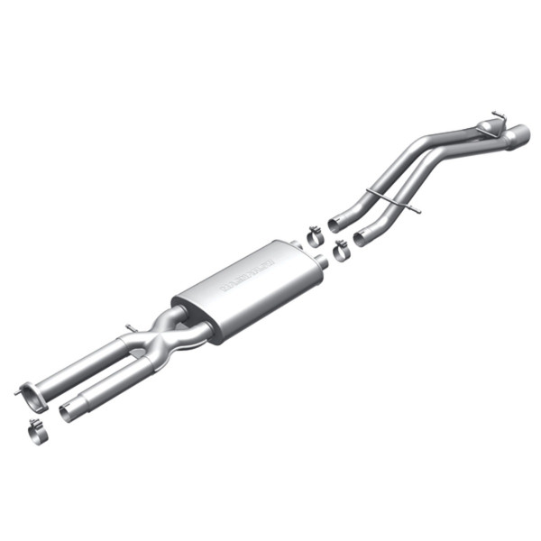 MagnaFlow 2003-2006 Hummer H2 Street Series Dual Side by Side Rear Ex Cat-Back Performance Exhaust System 15770