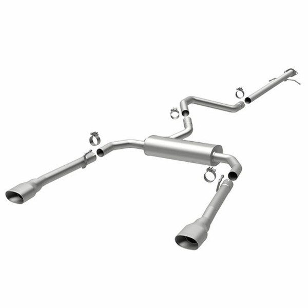 MagnaFlow 13-16 Dodge Dart L4 1.4L T/C Dual Split Rear Exit Stainless Cat Back Perf Exhaust 15181