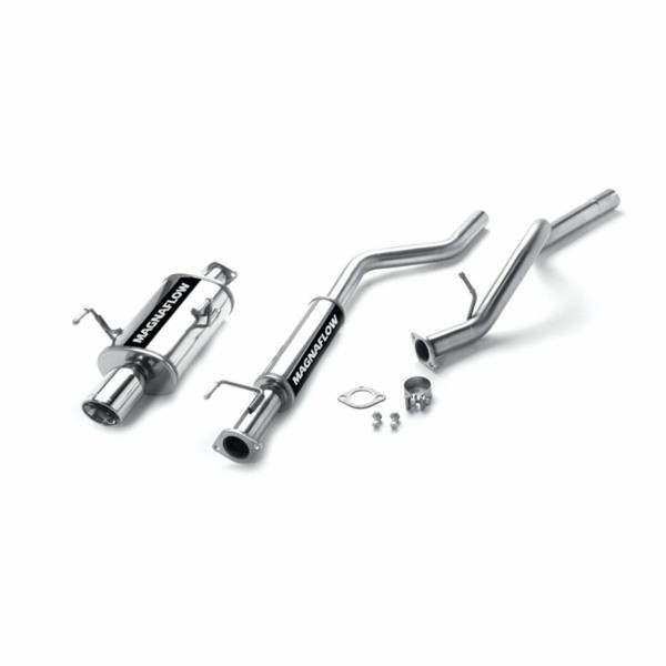 MagnaFlow 11-12 Ford Mustang V6 3.7L Dual Split Rear Exit Axle-Back Stainless Cat Back Perf Exhaust 15076