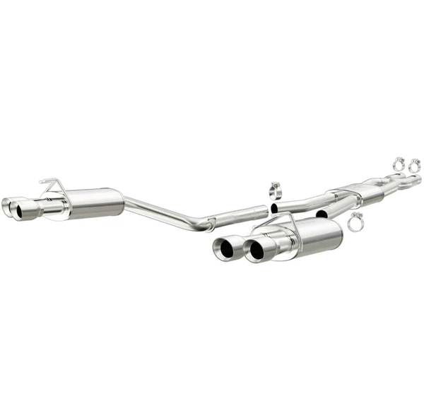 Magnaflow 2014 Chevrolet SS V8 6.2L Cat-Back SS Dual Split Rear Exit Quad Tips Perf Exhaust 15290