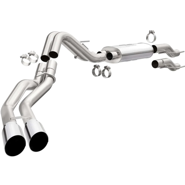 Magnaflow 15-22 Ford F-150 Street Series Cat-Back Performance Exhaust System- Black Rear Exit 19565