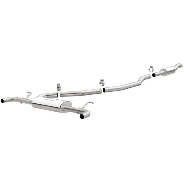 MagnaFlow 13-15 Lincoln MKZ L4 2.0L Turbo Stainless Cat Back Performance Exhaust Dual Split Rear 15230