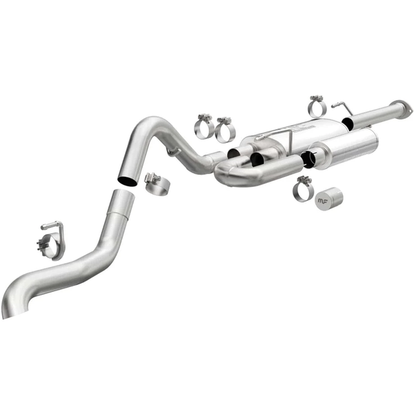 MagnaFlow Stainless Overland Cat-Back Exhaust 16-21 Toyota Tacoma 19583