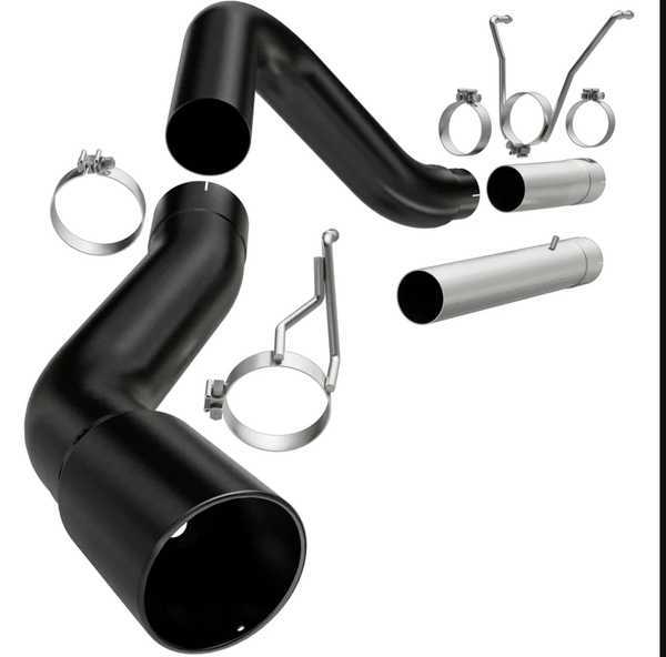 MagnaFlow 07-18 Dodge 2500/3500 409 SS DPF Back 5in Single Exit Exhaust- Black 17069