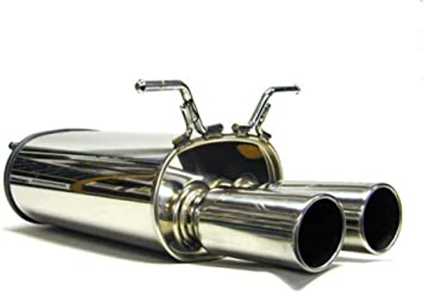 HKS 03 Infiniti G35 Sedan Hi-Power Axle Back Exhaust w/ Dual E1 Tips 32008-BN001