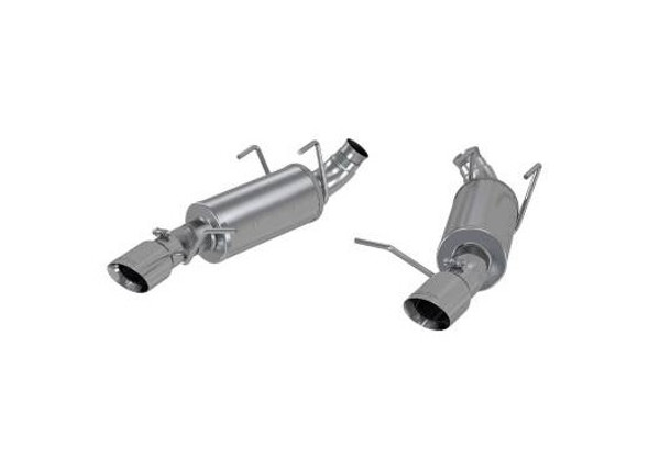 MBRP 11-14 Ford Mustang V6 3in. Dual Muffler Axle Back Split Rear T409 Exhaust System S7227409