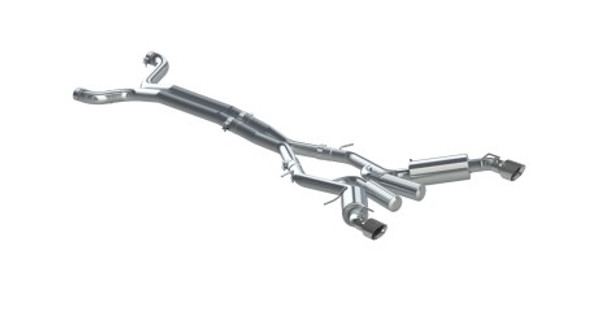 MBRP 16-19 Chevrolet Camaro SS 6 Speed 3in Dual Cat Back w/ 4.5in OD Tips - 409 (Non NPP Models) S7035409