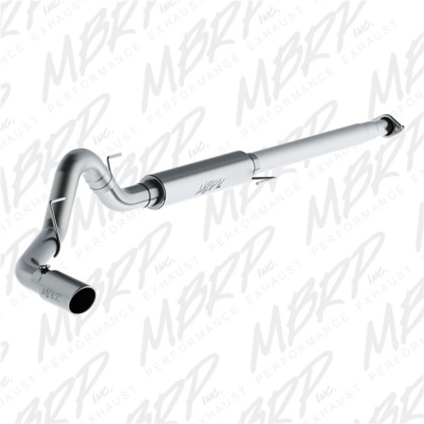 MBRP 2015 Ford F-150 2.7L / 3.5L EcoBoost 4in Cat Back Single Side T409 Exhaust System S5259409