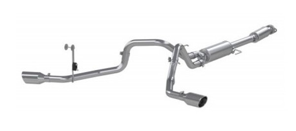 MBRP 2021+ Ford F-150 5.0L/3.5L/ 2.7L Ecoboost 3in Cat Back 2.5in Dual Split Exit T409 Exhaust S5213409
