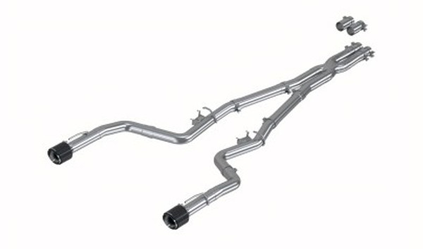 MBRP 17-21 Charger 5.7L/6.2L/6.4L 3in Race Profile Cat-Back w/Dual Carbon Fiber Tips T304 SS Exhaust S71183CF