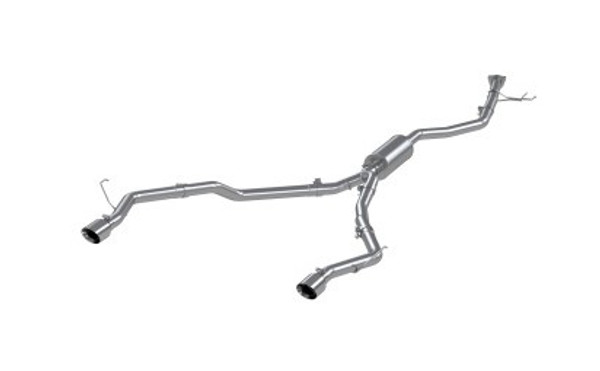 MBRP 21-22 Honda Ridgeline Aluminized Steel 2.5in Cat-Back - Dual Split Rear Exit S5901AL