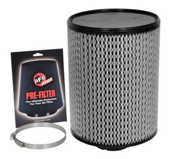 aFe MagnumFLOW Pro DRY S Air Filter 4in F x 8-1/2in B x 8-1/2in T x 11in H 21-90058-WP