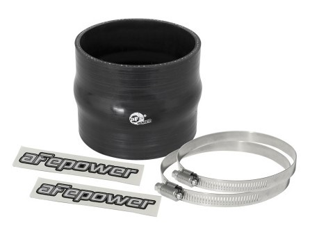 aFe Magnum FORCE Silicone Replacement Coupling Kit 3.5in ID x 3in Length Straight Coupler w/ Hump 59-00045