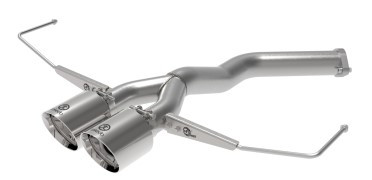aFe Takeda 3in-2.5in 304 SS Axle-Back Exhaust w/Polished Tip 19-20 Hyundai Veloster I4-1.6L(t) 49-37012-P