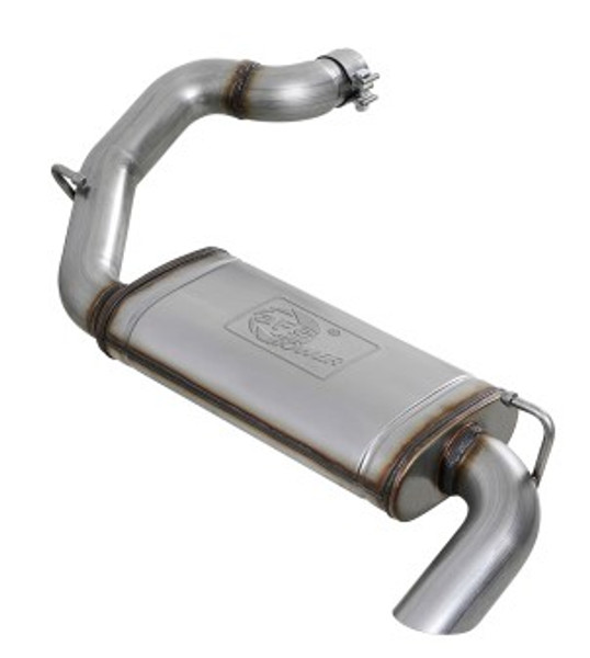 aFe MACH Force-Xp Hi-Tuck 3in 409 SS 18-20 Jeep Wrangler JL 2.0/3.6 Axle-Back Exhaust 49-48080