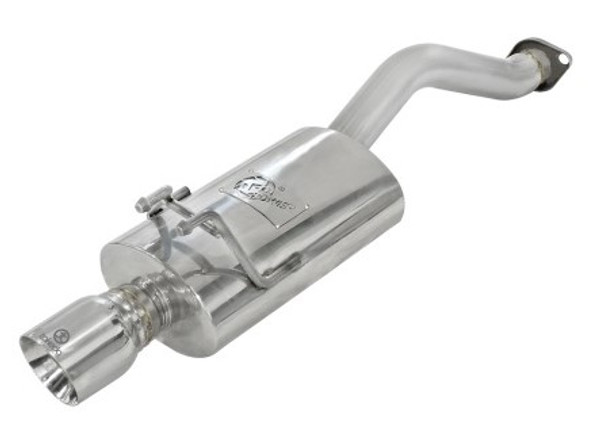 aFe Takeda Exhaust 2.5in Dia 304SS Axle-Back w/Polished Tip 06-11 Honda Civic EX Sedan L4 1.8L 49-36610