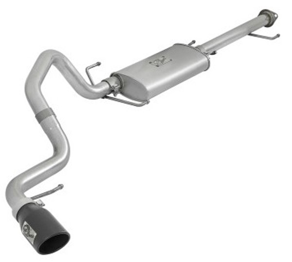 aFe Scorpion 2-1/2in Aluminized Steel Cat-Back Exhaust w/ Black Tips 07-17 Toyota FJ Cruiser V6 4.0L 49-06039-B