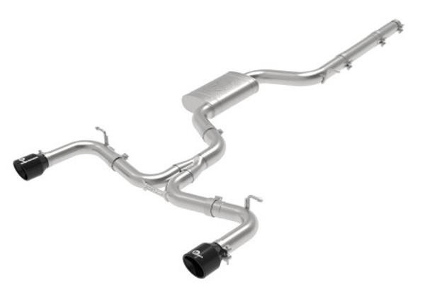 aFe MACHForce XP 3in-2.5in SS Exhaust Cat-Back 15-17 Volkswagen GTI (MKVII) L4-2.0L (t) - Black 49-36418-B