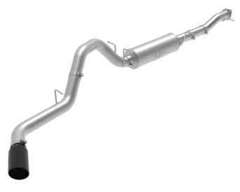 aFe Apollo GT Series 3in 409SS Cat-Back Exhaust w/ Black Tip 2020 GM 2500/3500HD V8 6.6L L8T 49-44122-B