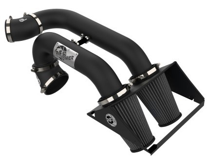 aFe Magnum FORCE Stage-2 Pro DRY S Cold Air Intake System 15-17 Ford F-150 V6 2.7L (tt) 51-22642-B