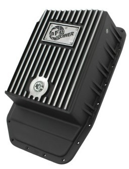 aFe Power Transmission Pan Black Machined 09-14 Ford 6R80 F-150 Trucks 46-70172