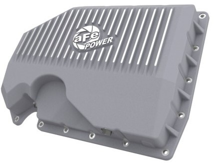 aFe 05-19 VW 1.8L/2.0L w/o Oil Sensor Engine Oil Pan Raw POWER Street Series w/ Machined Fins 46-71240A