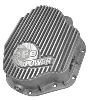 afe Rear Differential Cover (Raw; Street Series); Dodge Diesel Trucks 94-02 L6-5.9L (td) 46-70030