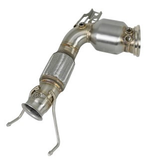 aFe Twisted Steel Street Series Down-Pipe 14-19 MINI Cooper S L4-2.0L (t) 48-36322-HC