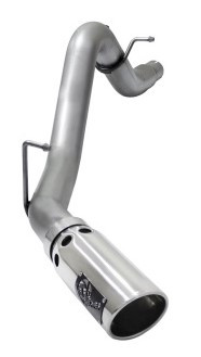 aFe LARGE BORE HD 3.5in DPF-Back SS Exhaust w/Polished Tip 2016 GM Colorado/Canyon 2.8L (td) 49-44064-P