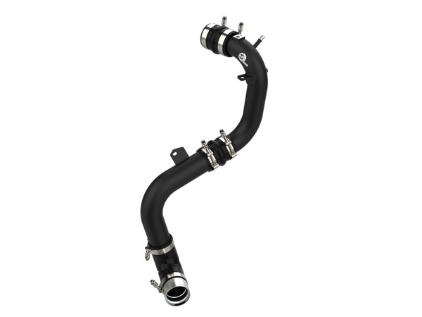 aFe 21-22 Ford Bronco V6-2.7Ltt BladeRunner 2.75in Alum Cold Charge Pipe - Black 46-20589-B