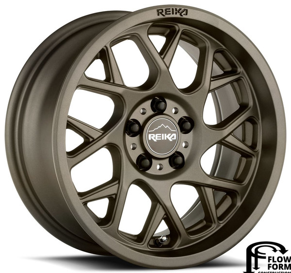 (Clearance - No Returns) 17x8 Reika R25 Detour Bronze 5x4.5/114.3 38mm