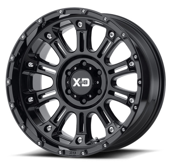 20x9 XD Series XD829 Hoss II Gloss Black 6x5.5/139.7 -12mm