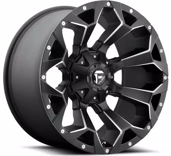 17x8.5 Fuel Off-Road Assault Matte Black Milled D546 5x4.5/114.3 5x5/127 14mm