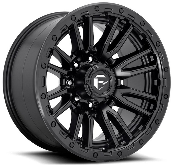 20x10 Fuel Off-Road Rebel 8 Matte Black D679 (8 Lug) 8x170 -18mm