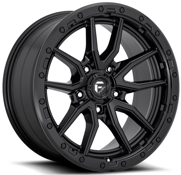 20x9 Fuel Off-Road Rebel 5 Matte Black D679 (5 Lug) 5x5.5/139.7 1mm