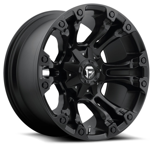 20x10 Fuel Off-Road Vapor All Matte Black D560 8x180 -18mm