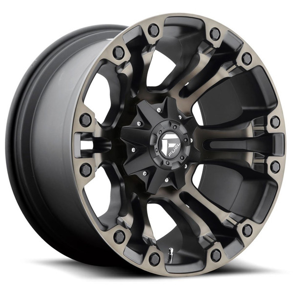 20x9 Fuel Off-Road Vapor Black/Machined w/Tint D569 6x135 6x5.5/139.7 19mm