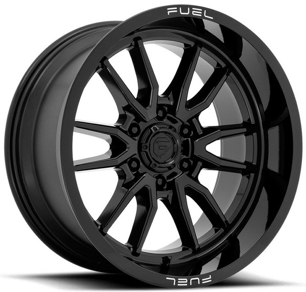 18x9 Fuel Off-Road Clash 6 Gloss Black D760 6x120 1mm