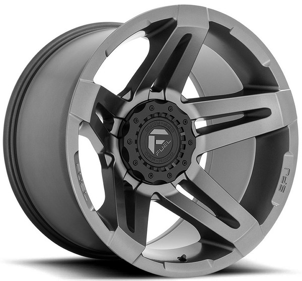 20x12 Fuel Off-Road SFJ Matte Anthracite D764 (* May Require Trimming) 5x4.5/114.3 5x5/127 -44mm